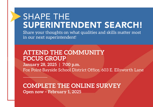 Shape the Superintendent Search